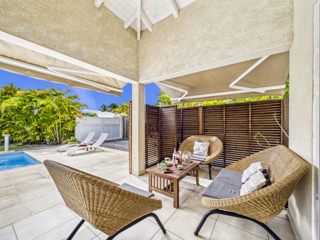 9.Location villa piscine proche plage Saint François Guadeloupe
